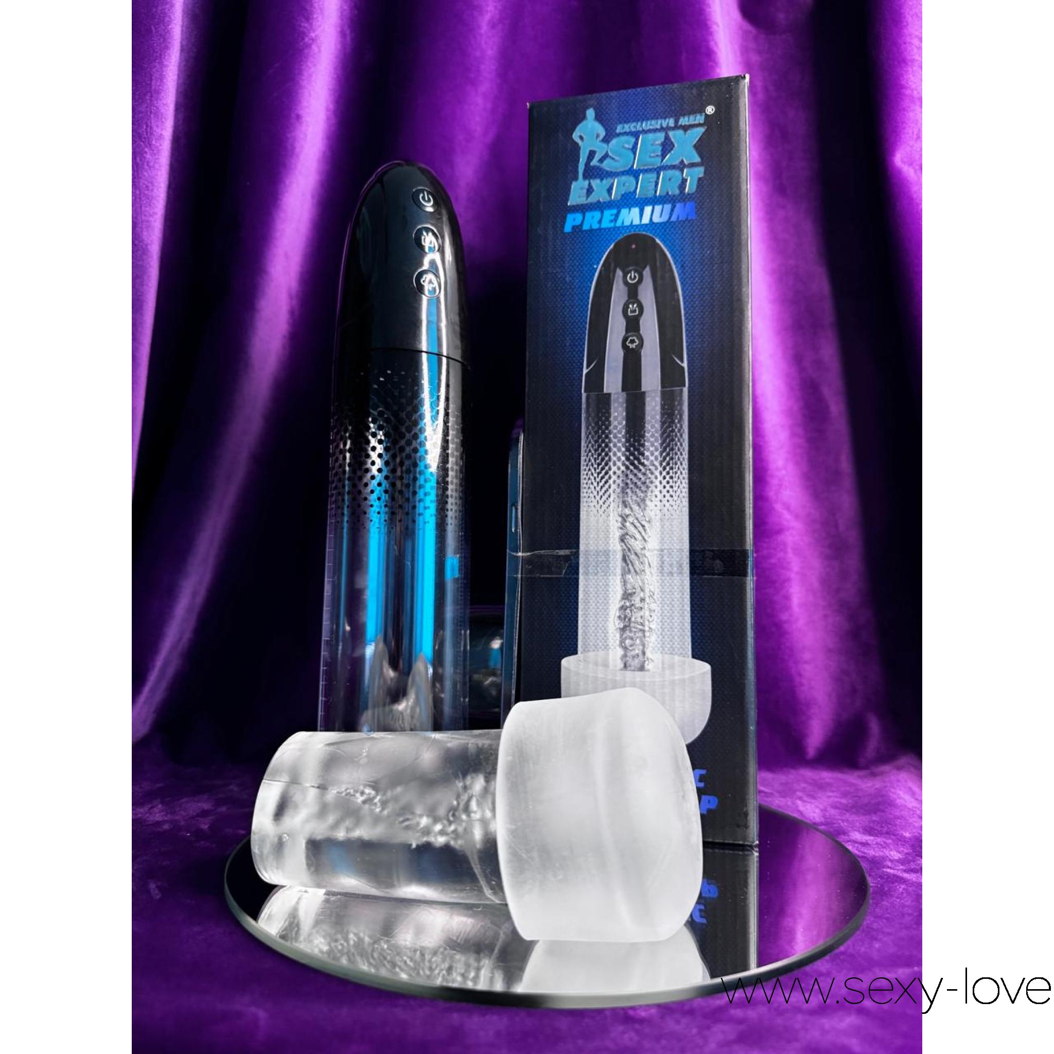 ПОМПА ВАКУУМНАЯ АВТОМАТИЧЕСКАЯ «Sex Expert» USB (Акция - 20%), 
	Вакуумная помпа «Sex Expert» даёт потрясающий эффект:
	- ускоряет кровообращение, обеспечивая прилив крови к половому члену;
	- повышает тонус мышц и эластичность тканей пениса, способствуя увеличению его размеров;
	- дарит великолепную эрекцию;
	- позволяет ощутить потрясающие эротические эмоции;
	- придаёт уверенности в себе;
	- расширяет сексуальные возможности;
	- без применения вакуумного режима может использоваться в качестве мастурбатора.
	Комплектация изделия:
	- контроллер с индикатором зарядки, кнопками управления и разъёмом для зарядного устройства;
	- прочная пластиковая колба с разделительной шкалой, позволяющей отслеживать изменение длины полового члена;
	- мягкая насадка, дарящая потрясающие тактильные ощущения и обеспечивающая плотное прилегание помпы к телу;
	Совместно с помпой рекомендуется использовать кремы,"Персидский шах", "Big Pen" или «XXL» и очищающий спрей «ClearToy».
	Тип зарядки: USB

	Общая длина изделия: 295 мм
	Длина колбы: 190 мм
	Внутренний диаметр колбы: 60 мм

	Время зарядки: 120 минут

	А также этот товар вы можете приобрести в наших магазинах.

	мг. «LOVE 18+»

	Актобе ул. 101 Стрелковой Бригады 3 (по 101й на против Kaspi банка) с 11:00 до 20:00

	WhatsApp +7 776 720 7713 и +7 775 720 7713

	 

	мг. «Эволюция 18+»

	Актобе пр. Абилкайыр-хана 21 (остановка Электрон) с 10:00 до 20:00

	WhatsApp +7 771 843 0213 и +7 702 248 7813

	 

	мг. «LAMOUR 18+»

	Актобе 11 мкр 79 дом (за ост. Набережная) рядом пещера СОЛЬ, регламент с 10:00 до 20:00

	 WhatsApp +7 777 112 8813 и +7 700 112 8813

	
	 

	 
