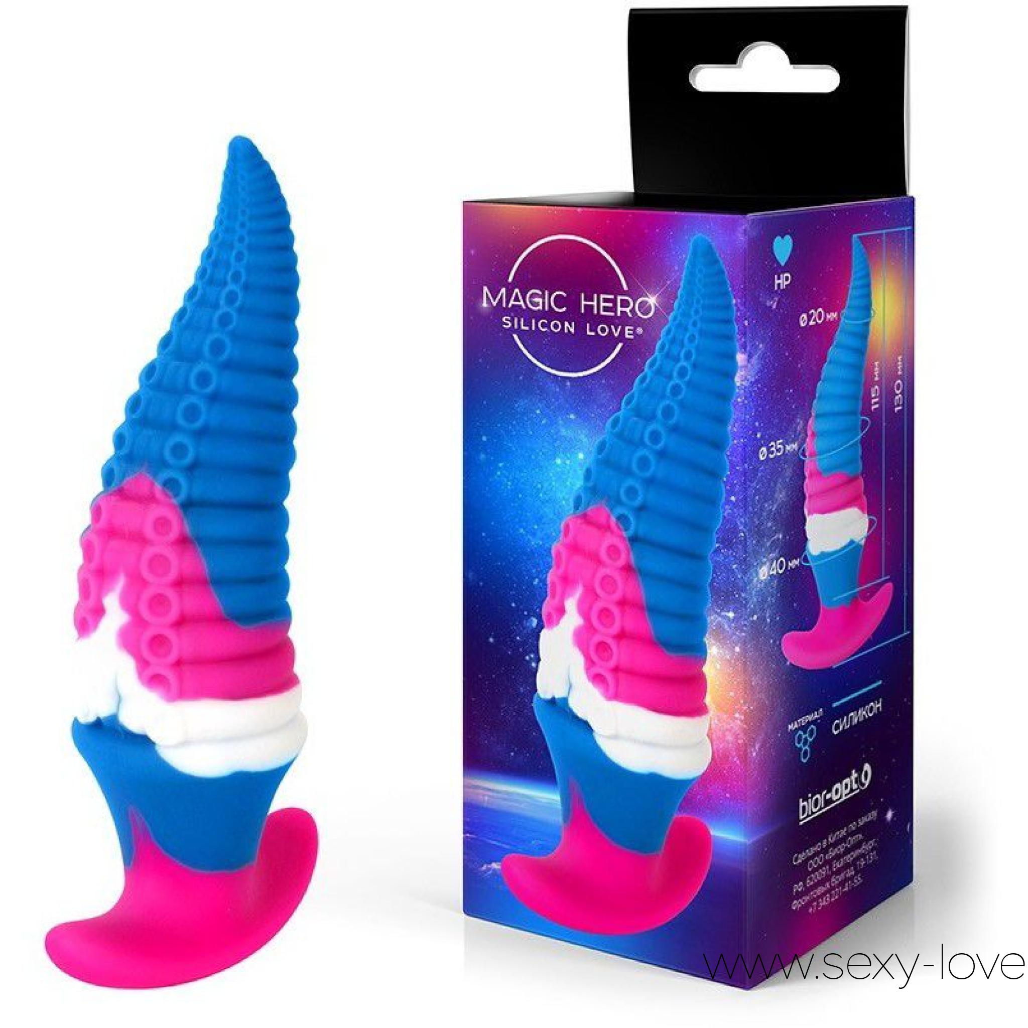 Анальная втулка в виде щупальца, трехцветная, 
	Анальная втулка для яркой и разнообразной интимной жизни. Может использоваться во время прелюдии, для подготовки к анальному сексу или во время полового акта.

	 

	Эротический аксессуар легко вводится и дарит фееричные ощущения. Рельефная поверхность усиливает стимулирующий эффект. Ручка-ограничитель позволяет контролировать глубину проникновения.

	 

	Благодаря компактным размерам секс-игрушку удобно брать с собой в поездки.
