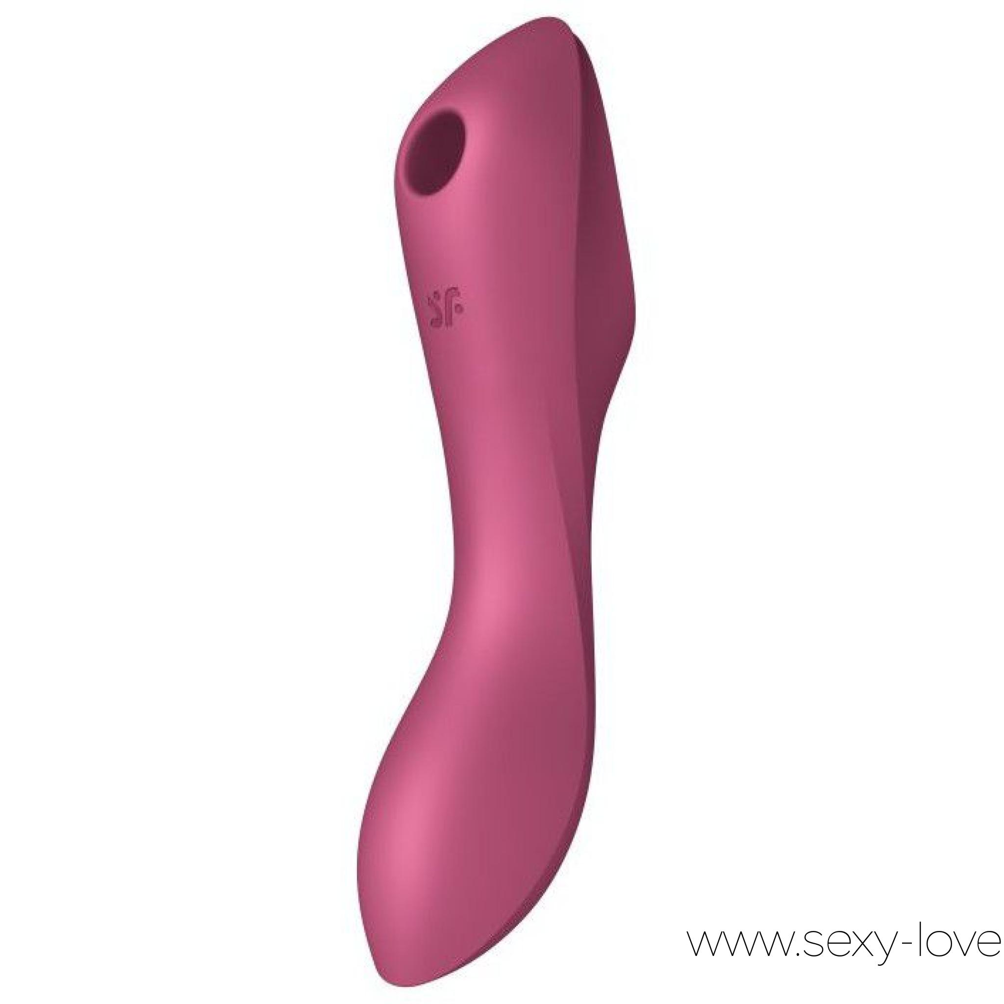 Вакуумный массажер «Curvy Trinity 3» 3 в 1, цвет бордовый, Satisfyer, 
	Тебе больше не придется выбирать между вибратором для точки G, вакуум-волновым вибратором или накладным вибратором - теперь все это можно получить в одном устройстве Satisfyer.

	 

	Curvy Trinity 3 не зря получил такое название. Это многофункциональный вибратор, единственная цель которого - довести тебя до кульминации. Оснащенный тремя моторчиками, он предназначен для неповторимого разнообразия с высоким коэффициентом удовлетворенности.

	 

	11 уровней интенсивности вакуумно-волновой стимуляции и 12 программ вибрации можно контролировать отдельно или комбинировать.

	 

	Благодаря изогнутой форме устройство также можно использовать как накладной вибратор.
