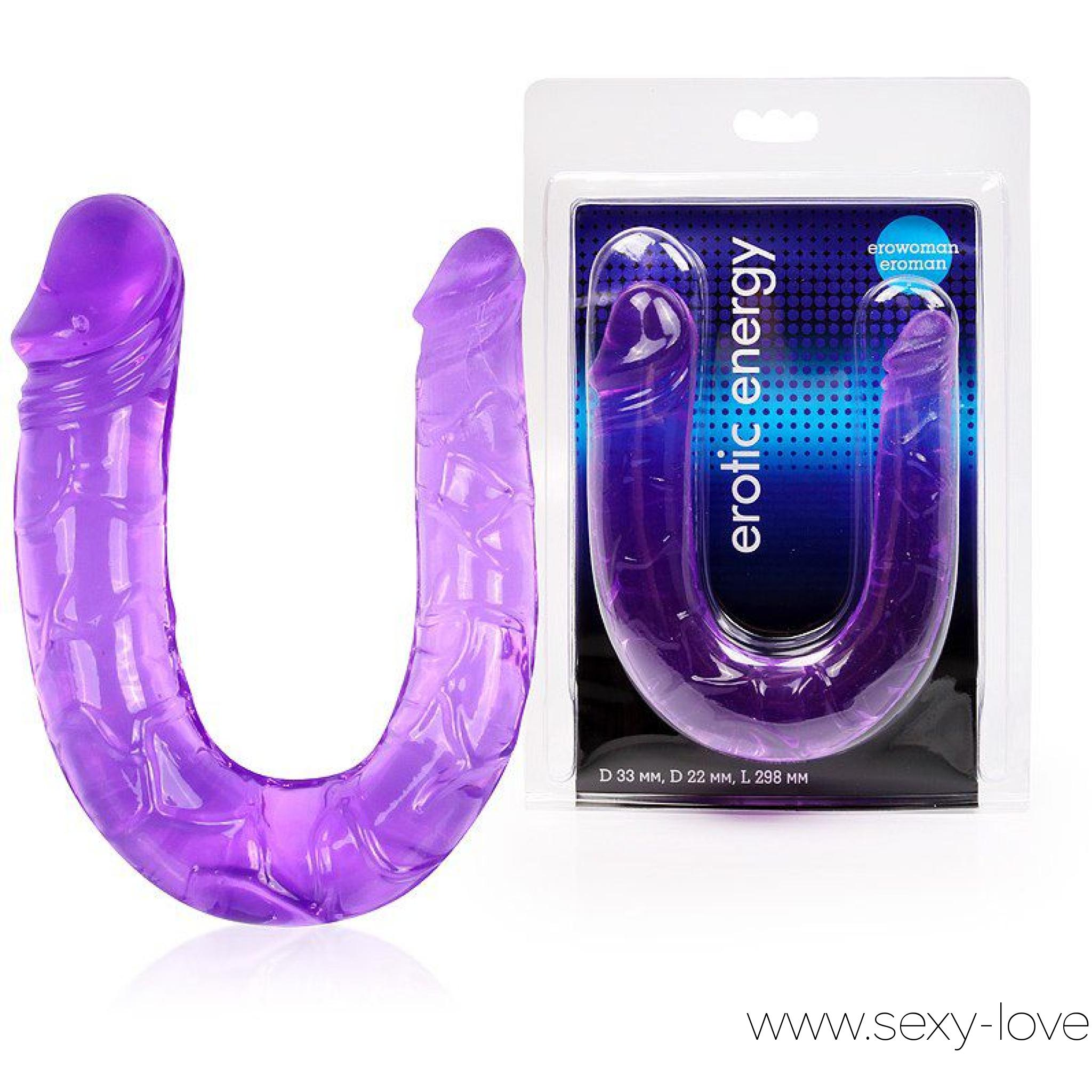 Фаллоимитатор двухголовочный «Twin Head Double Dong», цвет фиолетовый, цвет голубой, 
	Открой мир двойного удовольствия с этим фаллоимитатором.

	 

	Секс-игрушка для одновременного анально-вагинального проникновения подарит множество приятных мгновений.

	 

	Двойной фаллоимитатор с ярко выраженными головками и пульсирующими венками по всему стволу откроет новые горизонты наслаждения.

	 

	Особые ощущения обеспечены за счет инновационного материала - киберкожи, который максимально напоминает мужской член.

	 

	Незабываемые эмоции гарантированы солидным размерами игрушки:

	 

	Длина 29,8 см.

	 

	Диаметр макс. 3,3 см.

	 

	Диаметр мин. 2,2 см.

	 
