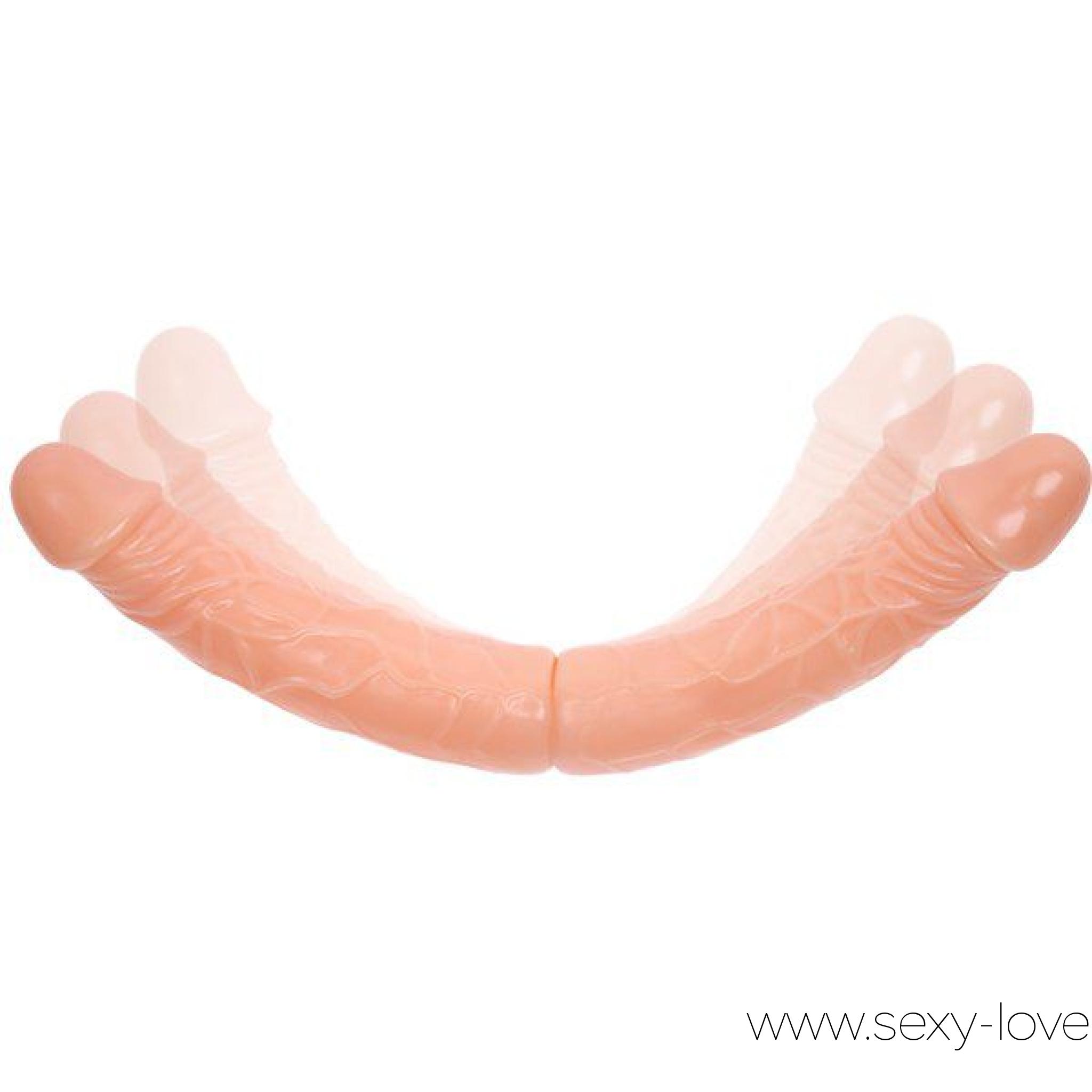 Фаллоимитатор двухголовый «Double Dong My Florence», цвет телесный, 
	Двухголовый фаллоимитатор телесного цвета изготовлен из ПВХ. Невероятно гибкий, приятный на ощупь, очень упругий. Имеет различный рельеф ствола полового члена для большей стимуляции.

	Длина -36 см

	Диаметр-4,2 см
