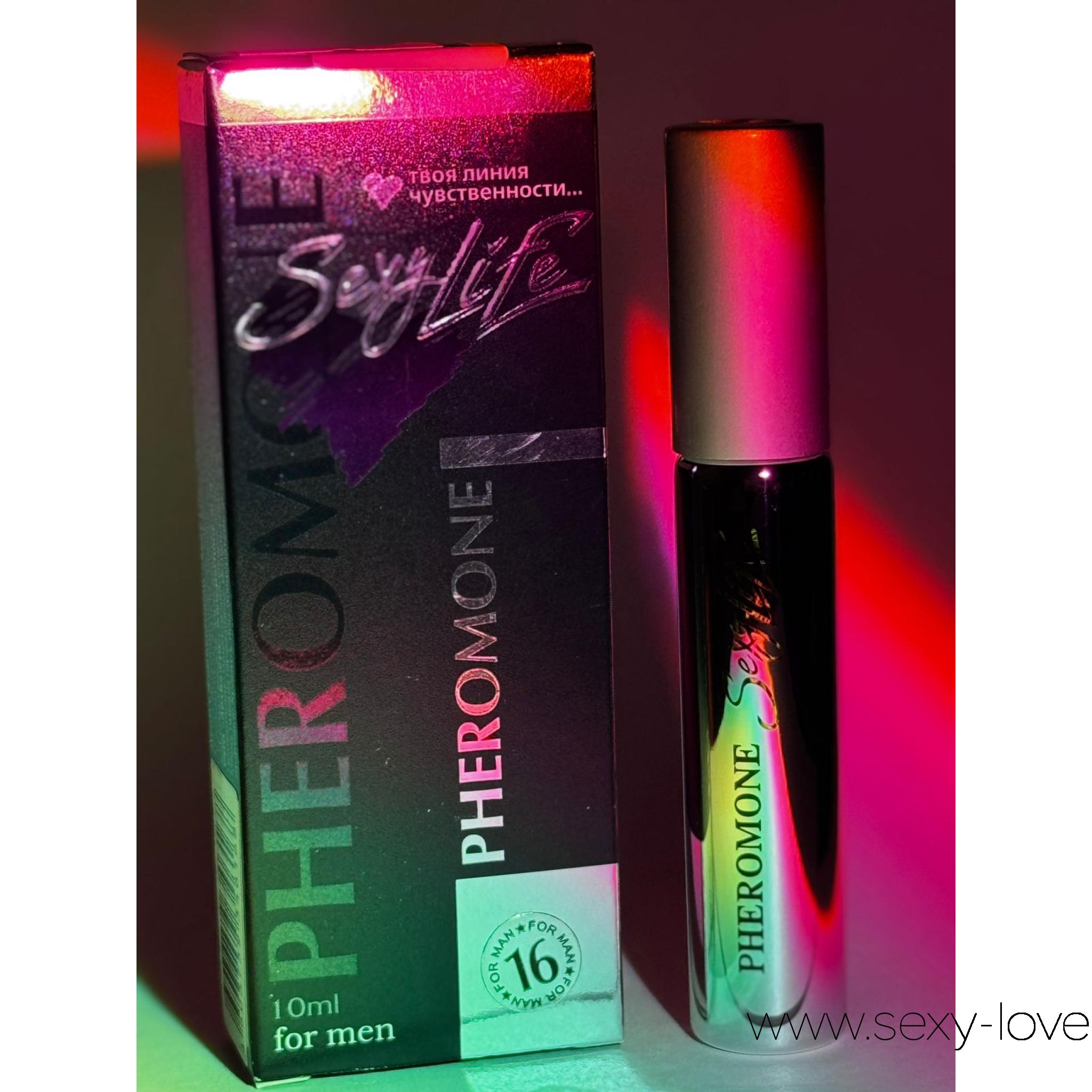 Духи мужские «Sexy Life №16 Allure Home Sport» с феромонами, объем 10 мл, 
	Принадлежат к древесным пряным ароматам. Содержит в себе композицию из верхних нот альдегидов, сочного апельсина, красного мандарина и освежающих морских нот. В сердце композиции заложены ноты пикантного черного перца Неролы и благородного кедра, а в базе находятся ноты бобов Тонка, амбры, ванили, ветивера и белого мускуса. Этот аромат оправдывает свое название и отлично подходит для спортивных прогулок, придавая Вам бодрость и силу духа.
