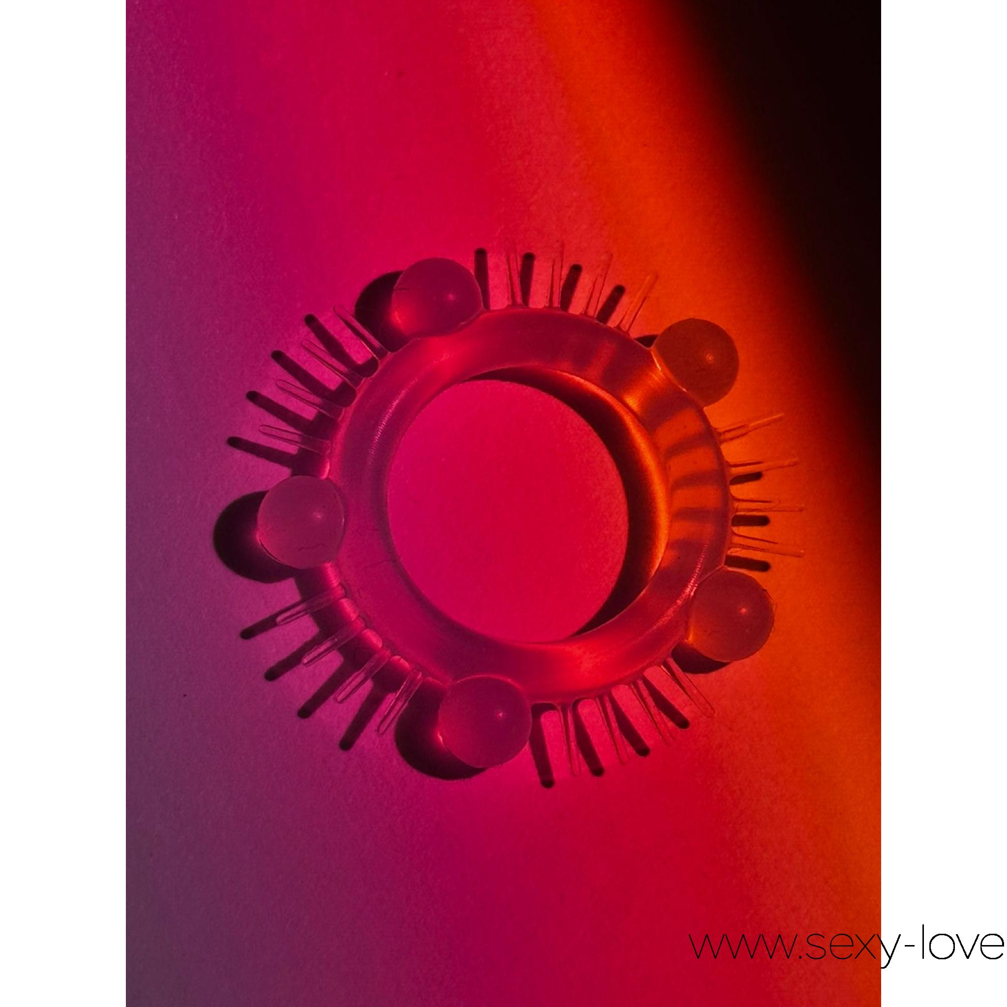 Кольцо Эрекционное с бусинками, 
	Кольцо для полового члена. Усиливает эрекцию, повышает чувствительность, продлевает интимную близость.&nbsp;
